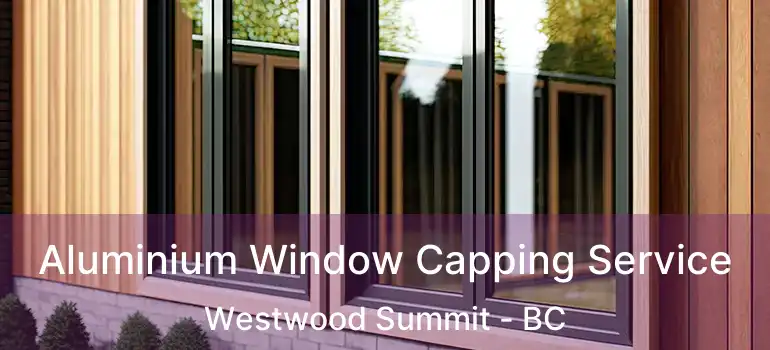  Aluminium Window Capping Service Westwood Summit - BC