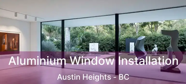  Aluminium Window Installation Austin Heights - BC