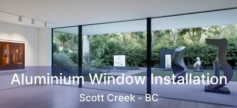  Aluminium Window Installation Scott Creek - BC