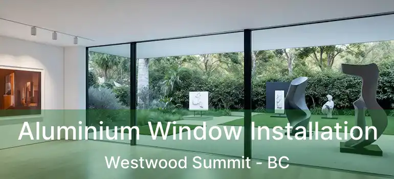  Aluminium Window Installation Westwood Summit - BC