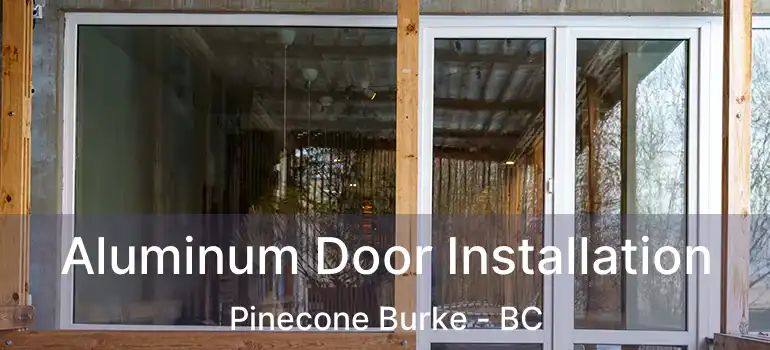  Aluminum Door Installation Pinecone Burke - BC