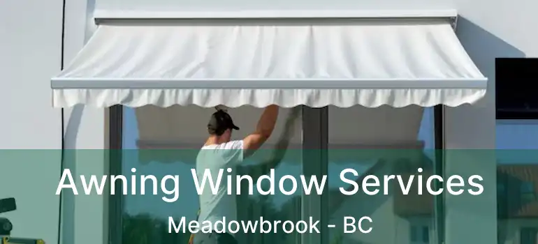  Awning Window Services Meadowbrook - BC