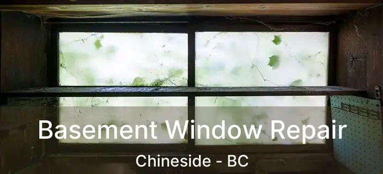  Basement Window Repair Chineside - BC