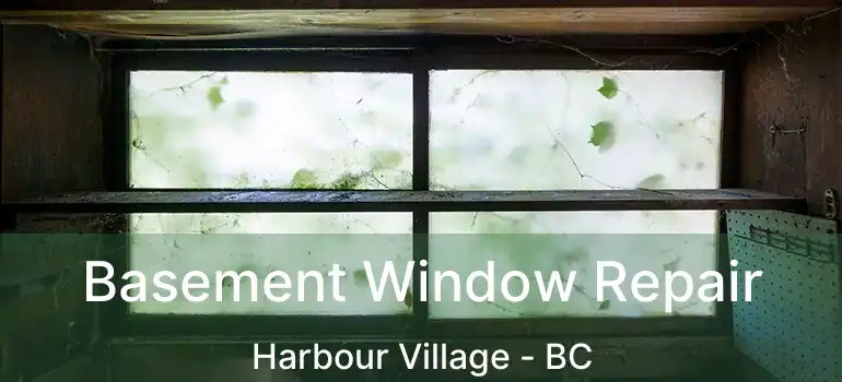  Basement Window Repair Harbour Village - BC