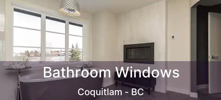  Bathroom Windows Coquitlam - BC