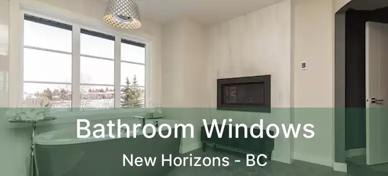  Bathroom Windows New Horizons - BC