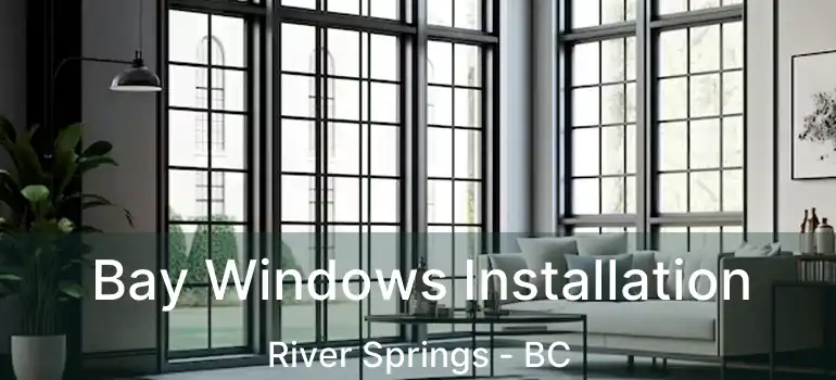  Bay Windows Installation River Springs - BC