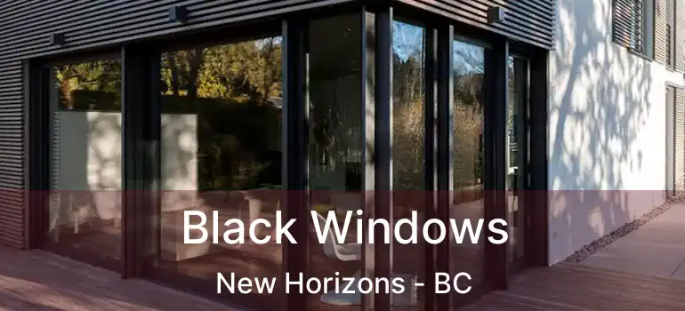  Black Windows New Horizons - BC