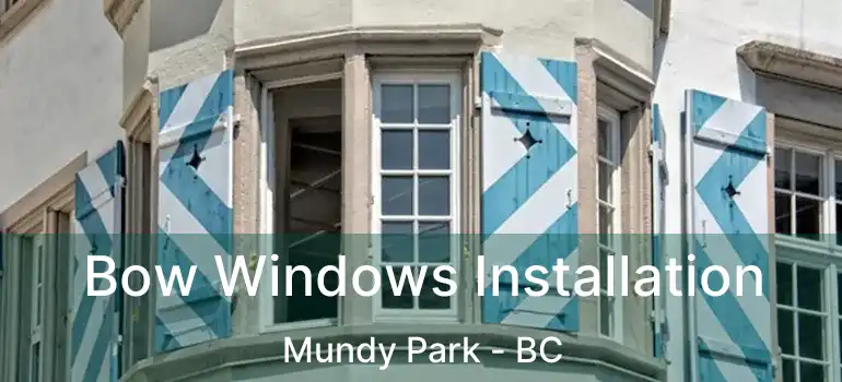  Bow Windows Installation Mundy Park - BC