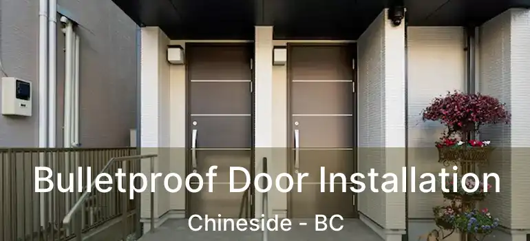  Bulletproof Door Installation Chineside - BC