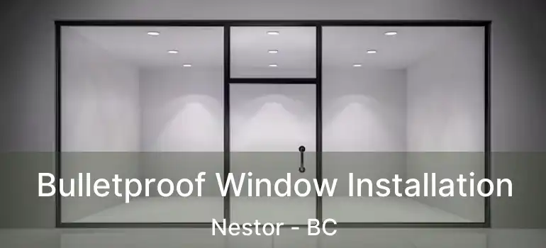  Bulletproof Window Installation Nestor - BC