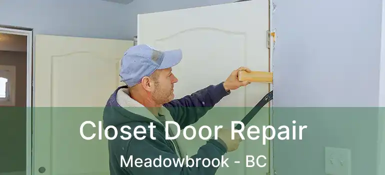  Closet Door Repair Meadowbrook - BC
