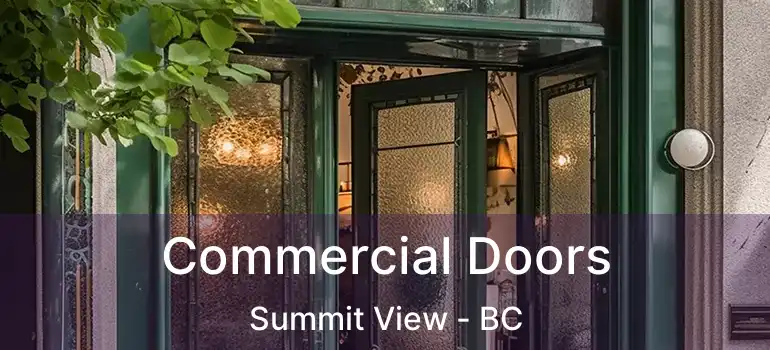  Commercial Doors Summit View - BC