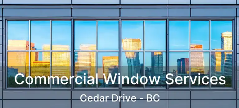  Commercial Window Services Cedar Drive - BC