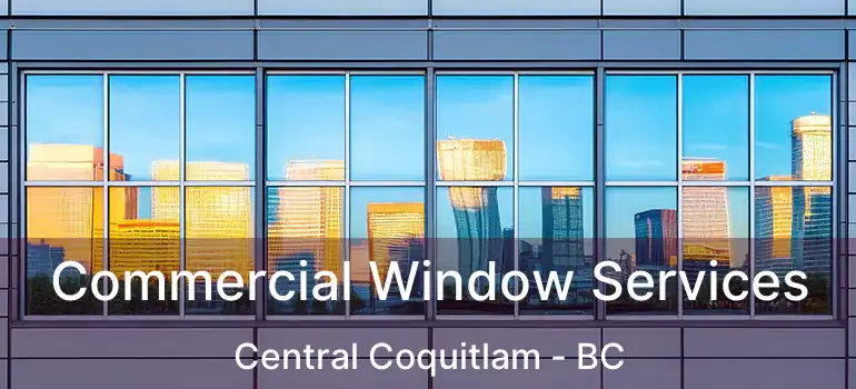  Commercial Window Services Central Coquitlam - BC