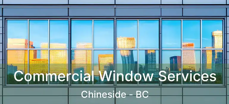  Commercial Window Services Chineside - BC