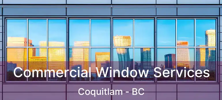  Commercial Window Services Coquitlam - BC