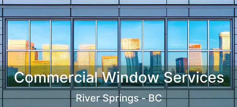  Commercial Window Services River Springs - BC