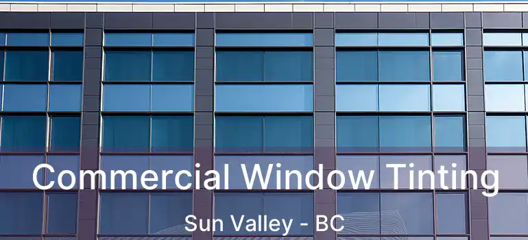  Commercial Window Tinting Sun Valley - BC