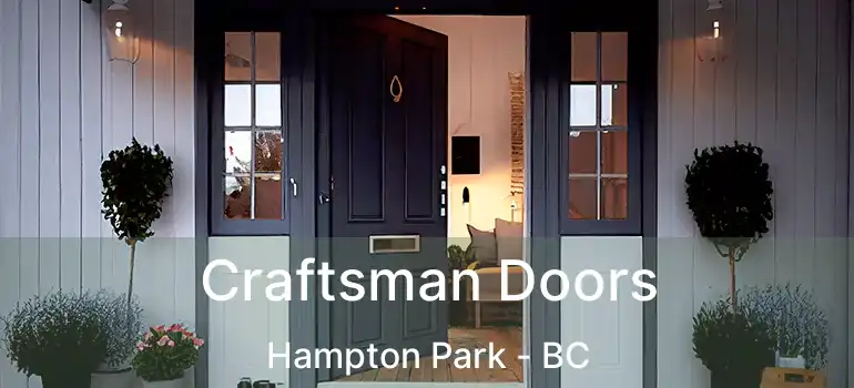  Craftsman Doors Hampton Park - BC