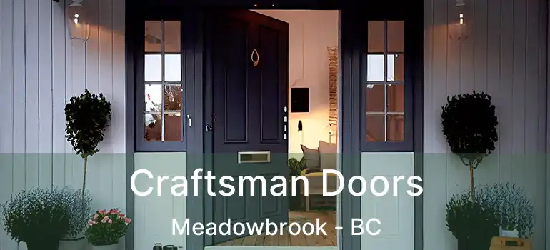  Craftsman Doors Meadowbrook - BC