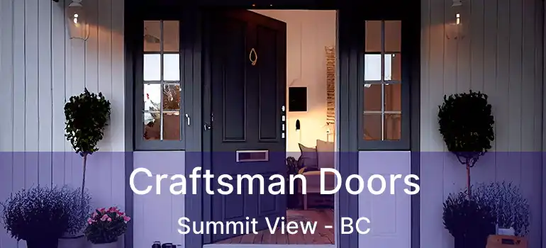 Craftsman Doors Summit View - BC