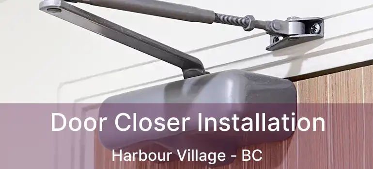  Door Closer Installation Harbour Village - BC