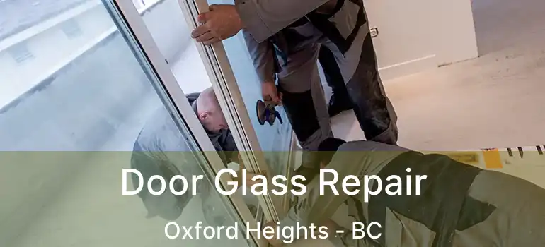  Door Glass Repair Oxford Heights - BC