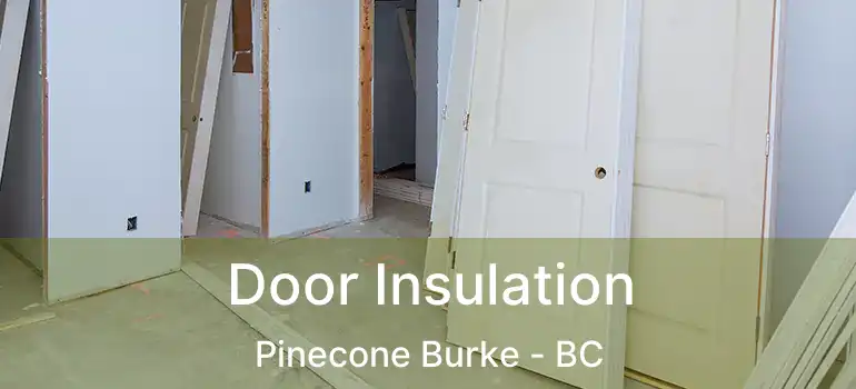  Door Insulation Pinecone Burke - BC