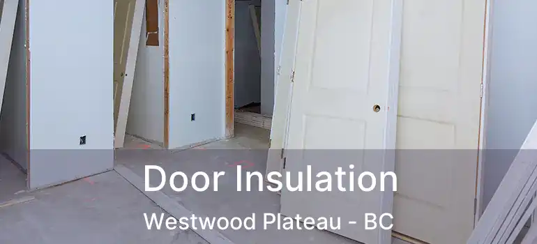  Door Insulation Westwood Plateau - BC