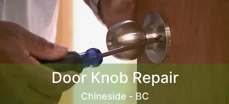  Door Knob Repair Chineside - BC