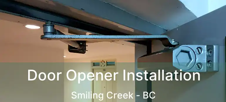  Door Opener Installation Smiling Creek - BC