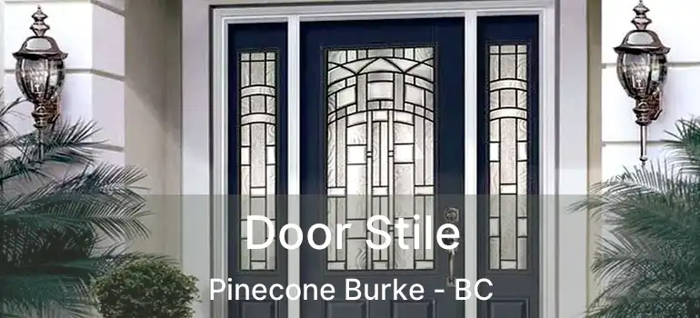  Door Stile Pinecone Burke - BC