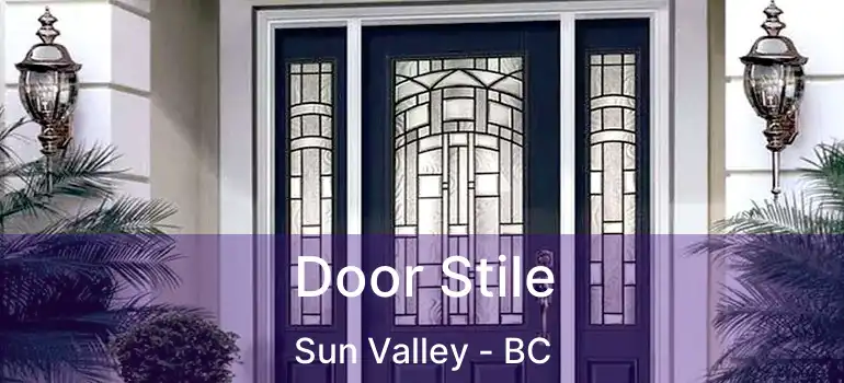  Door Stile Sun Valley - BC
