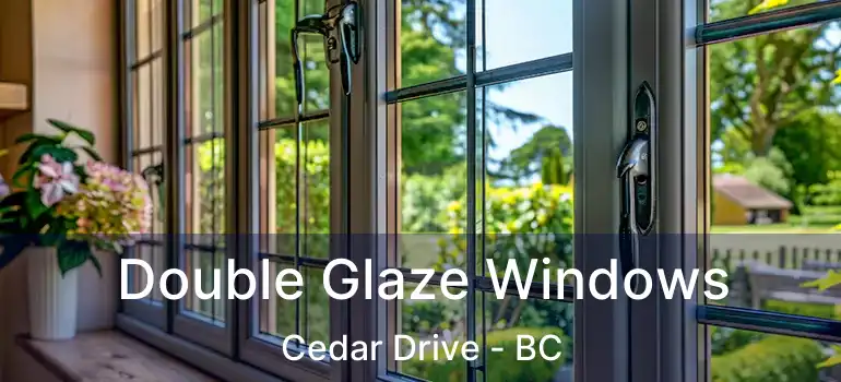  Double Glaze Windows Cedar Drive - BC