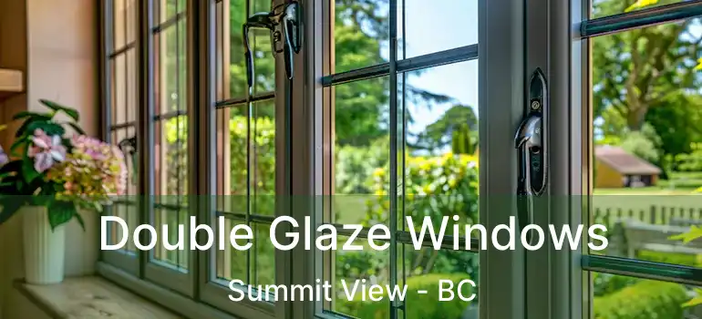  Double Glaze Windows Summit View - BC