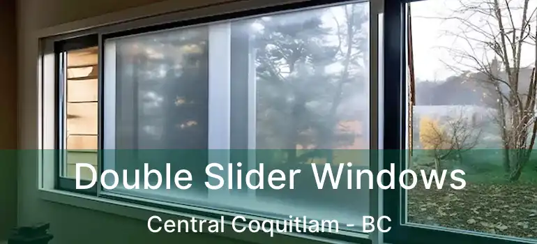  Double Slider Windows Central Coquitlam - BC