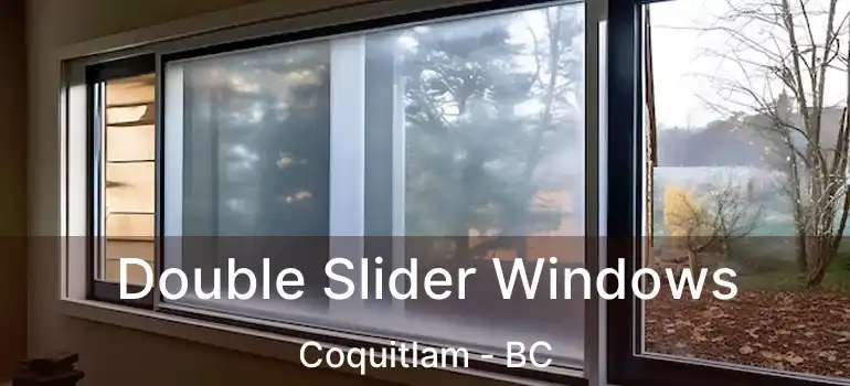  Double Slider Windows Coquitlam - BC