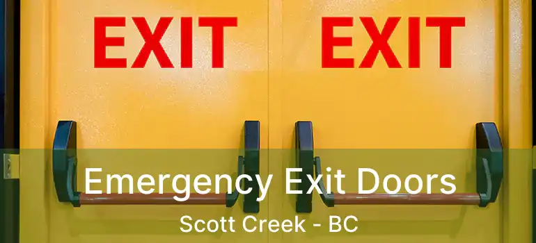  Emergency Exit Doors Scott Creek - BC