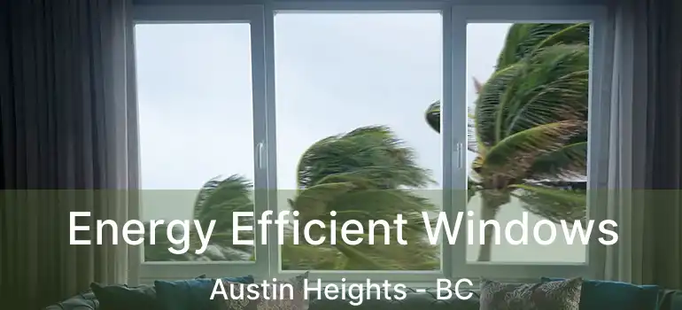  Energy Efficient Windows Austin Heights - BC