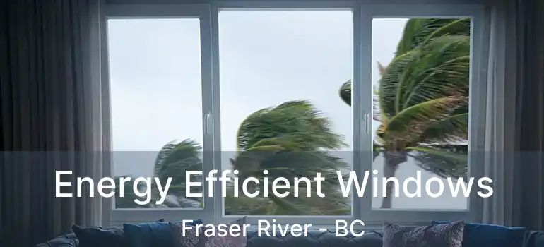 Energy Efficient Windows Fraser River - BC