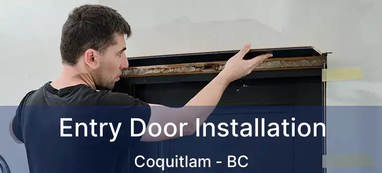  Entry Door Installation Coquitlam - BC