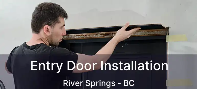 Entry Door Installation River Springs - BC