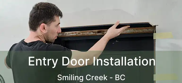 Entry Door Installation Smiling Creek - BC