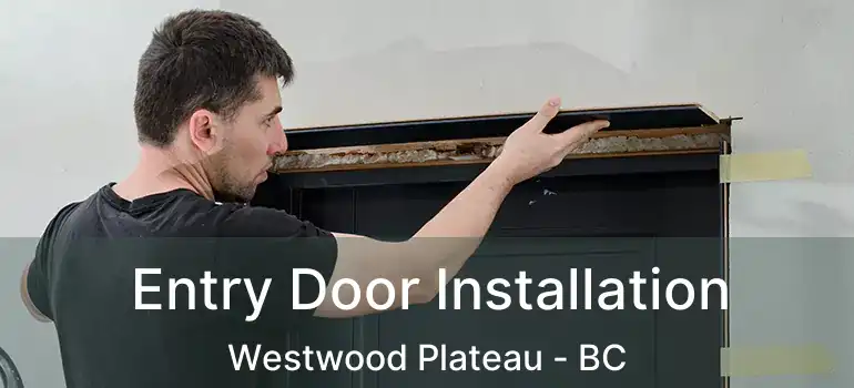 Entry Door Installation Westwood Plateau - BC