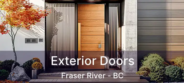  Exterior Doors Fraser River - BC