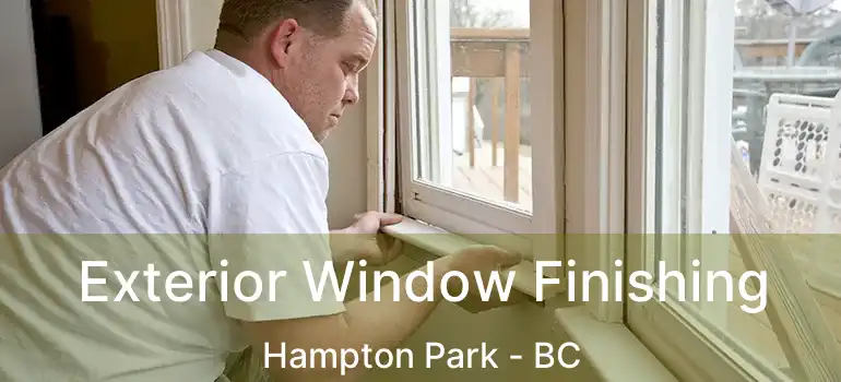  Exterior Window Finishing Hampton Park - BC