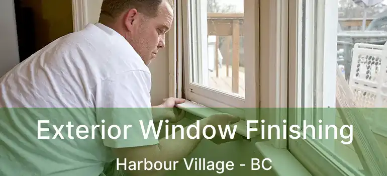  Exterior Window Finishing Harbour Village - BC