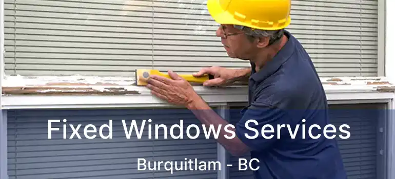  Fixed Windows Services Burquitlam - BC