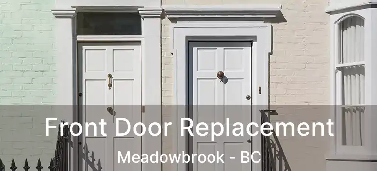  Front Door Replacement Meadowbrook - BC